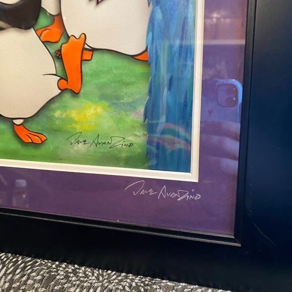 DISNEY’S Mary Poppins Penguins, Signed, framed print - Picture 2 of 6